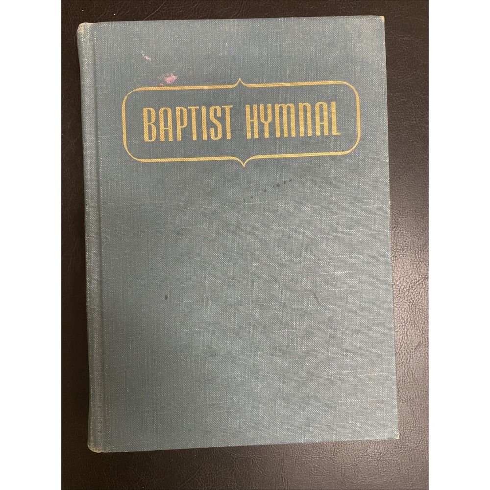 Baptist Hymnal 1956 Green HC 6th Print Christmas Carol Sheet Music Song Book